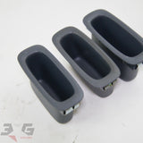 Toyota JZX100 Chaser S1 Interior Door Pull Pocket Set Blue Gray 96-98