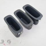 Toyota JZX100 Chaser S1 Interior Door Pull Pocket Set Blue Gray 96-98
