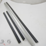 OEM Toyota JZX100 Chaser Complete Side Door Lower Moulding Set Front & Rear 75736-22030 75735-22030 75746-22050 75745-22050 1996–2001
 with 3GSpares logo