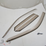 OEM factory door monsoon rain guards or visors set for Toyota Altezza E10 Wagon 1998–2005 with 3GSpares logo