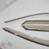 Toyota E10 Altezza WAGON Lexus IS300 OEM Door Monsoon Rainguard Visor Set