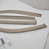 Toyota E10 Altezza WAGON Lexus IS300 OEM Door Monsoon Rainguard Visor Set