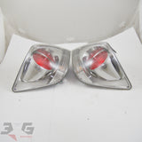 Toyota JCE10 Altezza Gita Wagon RH & LH Tail Light Pair Chrome 01-05