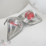 Toyota JCE10 Altezza Gita Wagon RH & LH Tail Light Pair Chrome 01-05