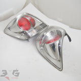 Toyota JCE10 Altezza Gita Wagon RH & LH Tail Light Pair Chrome 01-05