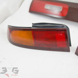 JDM Nissan S14 Silvia Zenki Tail Light & Reflector Garnish Set 200SX 240SX Ks Qs