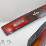 JDM Nissan S14 Silvia Zenki Tail Light & Reflector Garnish Set 200SX 240SX Ks Qs