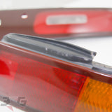 JDM Nissan S14 Silvia Zenki Tail Light & Reflector Garnish Set 200SX 240SX Ks Qs