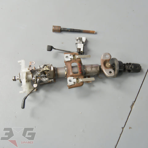  Steering column complete assembly for Toyota Chaser JZX100 1996-2001, part number 45870-22320, with 3GSpares logo.
