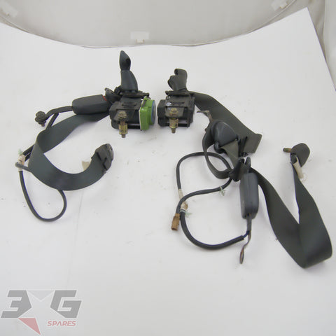 Front seatbelt set complete with buckles for right-hand-drive Nissan Silvia S14 1993–1998 part number TK-522-AG1359 with 3GSpares logo.