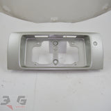  Rear trunk garnish moulding for Toyota Chaser JZX100 Tourer V 1996–2001 part number 76801-22010-B1 with 3GSpares logo.