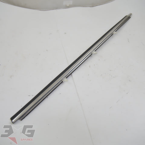  Left rear door belt moulding for Toyota Chaser JZX100 Tourer V 1996–2001 part number 75740-22190 with 3GSpares logo.