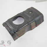 Transmission tunnel reinforcement bracket with manual shifter opening for Nissan Skyline R34 GT-t 1998-2002, part number 74370-AA000, with 3GSpares logo.
