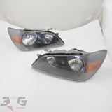 Toyota E10 Altezza Early Black Housing Head Light Pair Zenki Non HID SXE10 GXE10 Restored