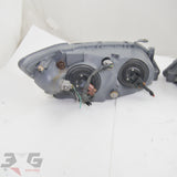 Toyota E10 Altezza Early Black Housing Head Light Pair Zenki Non HID SXE10 GXE10 Restored