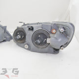 Toyota E10 Altezza Early Black Housing Head Light Pair Zenki Non HID SXE10 GXE10 Restored