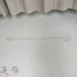 R34 Nissan Skyline sedan trunk boot tension torsion bars part number 84433-AA000 84432-AA000 with 3GSpares logo.