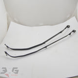 R34 Nissan Skyline fuel tank mounting strap band set part number 17406-70T00 17407-70T00 with 3GSpares logo.

