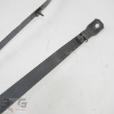 Nissan R33 R34 Skyline LH & RH Fuel Gas Tank Mounting Straps Bands 93–02