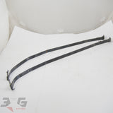 Nissan R33 R34 Skyline LH & RH Fuel Gas Tank Mounting Straps Bands 93–02