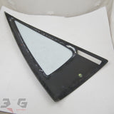 Nissan S13 180SX RH Right Side Quarter Window Glass 200SX 89 - 98