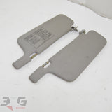 Nissan S13 180SX Interior LH & RH Sun Visors Blocker Shade 200SX 94-96