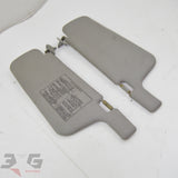 Nissan S13 180SX Interior LH & RH Sun Visors Blocker Shade 200SX 94-96