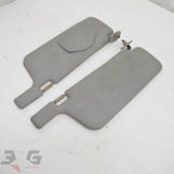 Nissan S13 180SX Interior LH & RH Sun Visors Blocker Shade 200SX 94-96