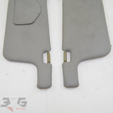 Nissan S13 180SX Interior LH & RH Sun Visors Blocker Shade 200SX 94-96