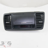 BP5 Subaru Legacy dashboard upper center console surround panel with pocket and door part numbers 66120-AG020 85201-AG160 with 3GSpares logo.
