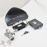 Subaru BP5 Legacy GT Spec B AT Ignition Lock & Key ECU BCU Gauge Cluster Set Immobiliser EJ20X 03-08
