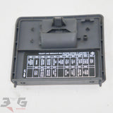 Nissan R31 Skyline Interior Fuse Box Cover 86-90