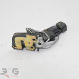 R34 Nissan Skyline left rear door latch lock actuator part number 82541-AA000 with 3GSpares logo.
