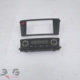 Subaru BP5 BL5 Legacy Double Din Fascia & Heater Control Unit 03-09