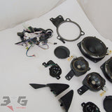 Subaru BP BL Legacy McIntosh 3-Way Front Door Speaker & Loom Set Complete LH & RH 06-09