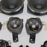 Subaru BP BL Legacy McIntosh 3-Way Front Door Speaker & Loom Set Complete LH & RH 06-09