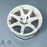 Work Emotion XT7 alloy wheel 17x9 ET46 4x114.3 single wheel donor-hc34-317598 - 3GSpares NZ
