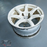 Work Emotion XT7 Alloy Wheel 17x9 +46 Offset 4x114.3 Single Wheel