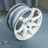 Work Emotion XT7 Alloy Wheel 17x9 +46 Offset 4x114.3 Single Wheel