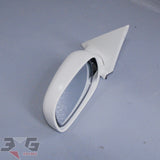 Nissan R34 Skyline SEDAN LH Left Power Folding Mirror QT1 Pearl White 98-02