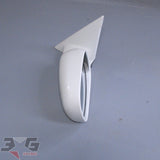Nissan R34 Skyline SEDAN LH Left Power Folding Mirror QT1 Pearl White 98-02