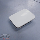 Nissan R34 Skyline Sedan Exterior Fuel Gas Door Lid QT1 Pearl White ER34 HR34 OEM - 3GSpares NZ