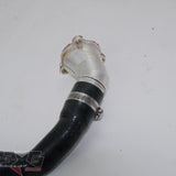 Nissan RB20 RB25 RB26 RB30 Billet Thermostat Outlet Housing 41mm + Scarles Silicone Hose