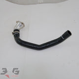 Nissan RB20 RB25 RB26 RB30 Billet Thermostat Outlet Housing 41mm + Scarles Silicone Hose