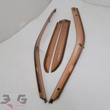 Nissan R34 Skyline SEDAN Rain Guard Door Visor Monsoons ER34 GT-T GT