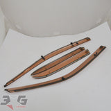 Nissan R34 Skyline SEDAN Rain Guard Door Visor Monsoons ER34 GT-T GT
