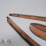 Nissan R34 Skyline SEDAN Rain Guard Door Visor Monsoons ER34 GT-T GT
