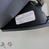 Nissan R34 Skyline sedan glove box mount trim panel set 68500-AA000 68108-AA020 non turbo grey 1998-2000 - 3GSpares NZ