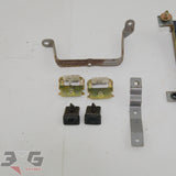 R34 ER34 HR34 BNR34 Nissan Skyline coupe RH front door window guide rail lower glass guide and bracket set 80240-AA100 80214-AA100 1998-2002 - 3GSpares NZ