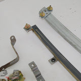 R34 ER34 HR34 BNR34 Nissan Skyline coupe RH front door window guide rail lower glass guide and bracket set 80240-AA100 80214-AA100 1998-2002 - 3GSpares NZ